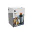 WMF Stelio Saftpresse, Zitruspresse elektrisch, Orangenpresse, 85 Watt, 2 Presskegel, Tropfstopp, Siebeinsatz, Zitronenpresse elektrisch, edelstahl matt