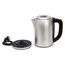 Amazon Basics Edelstahlwasserkocher mit Digitalanzeige, Strix-Controller, Warmhaltefunktion, Temperaturregelung, 1,7 l (EU-Stecker), Silber