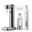 Aarke Carbonator 3, Premium Wassersprudler, Edelstahl Finish + Aarke 60L CO2-Zylinder, 100% erneuerbares CO2