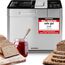GASTROBACK Brotbackautomat Advance - Vollautomatische Brotbackmaschine + 18 Programmen inkl. Joghurtmaschine, Timer-Funktion, Zutatenfach, Sichtfenster, Brotautomat / Backmaschine in Edelstahl Optik