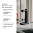 Aarke Carbonator 3, Wassersprudler aus Edelstahl im modernen Mattschwarz Finish mit BPA-freier 1L PET-Flasche, Sprudelwasserbereiter für Leitungswasser, kompatibel mit 60L CO2-Zylindern