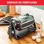 Tefal King Size Waffeleisen WM756D, Doppelwaffeleisen für 2 belgische, Dreh-Funktion, antihaftbeschichtete Platten, Dicke Waffeln, Temperaturregler,leichte Reinigung,120W,1L [Energieklasse A+]