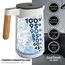 BALTER Edelstahl Wasserkocher mit Temperatureinstellung, 45°C-100°C, Doppelwand, BPA frei, leise & kabellos, Warmhaltefunktion, Teekocher mit Temperaturanzeige, 1.5L, 2200W, Weiss