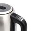 Amazon Basics Edelstahlwasserkocher mit Digitalanzeige, Strix-Controller, Warmhaltefunktion, Temperaturregelung, 1,7 l (EU-Stecker), Silber