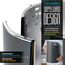 Arendo - Wasserkocher Edelstahl mit Temperatureinstellung - 45°C-100°C - 1.5 Liter - Doppelwand - BPA frei - Warmhaltefunktion - Teekocher mit Temperaturanzeige - Griff Cool Touch - Schwarz Cool Grey