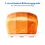 MEDION Brotbackautomat (Brotbackmaschine, 550 Watt, bis zu 1000g, 19 Backprogramme, 3 Bräunungsgrade, Warmhaltefunktion, Zeitvorwahl MD 11011)