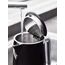 Krups Smart'n Light Wasserkocher, 5 Temperaturen, 1,7 Liter Fassungsvermögen, Innenleben aus Edelstahl, Doppelwandig, Schwarz, BW801810