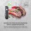 CASO Vacu OneTouch Akku-Vakuumierer – kabellos & kompakt, 3 L/Min, -0,4 bar, LED-Anzeige, Auto-Stopp, Lithium-Ionen-Akku, leichte Reinigung, inkl. ZIP-Beutel-Set & USB-C-Kabel