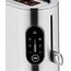 WMF Lumero Toaster 2 Scheiben, Langschlitz mit Brötchenaufsatz, XXL, Einseitiges Toasten, 1-Scheiben-Taste, 10 Bräunungsstufen, Toaster edelstahl matt