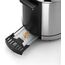 WMF Lono Toaster 2 Scheiben Edelstahl, Doppelschlitz Toaster für große Toastscheiben mit Brötchenaufsatz, 2 Scheiben, XXL-Toast, 7 Bräunungsstufen, 900 W, edelstahl matt
