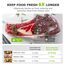 Bonsenkitchen Vakuumiergerät, Vakuumierer Folienschweißgerät für Sous Vide Kochen und Lebensmittel Bleiben bis zu 6x Länger Frisch, 5 Vakuumbeutel Inklusive (Sliber)