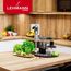 Lehmann Chowmei Stabmixer Set 1200 W | Pürierstab mit Turbofunktion und Geschwindigkeitsregelung | Elektrische Multifunktions Hand Blender | inkl. 6-teiliges Zubehör Set