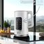 Wasserkocher Edelstahl mit Temperatureinstellung (40°C-100°C) 1,7 Liter 2200 Watt Teekocher 100% BPA FREI Warmhaltefunktion LED Display mit Temperaturwahl Wasser Kocher Water Kettle (Wanda White)