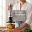 Lehmann Chowmei Stabmixer Set 1200 W | Pürierstab mit Turbofunktion und Geschwindigkeitsregelung | Elektrische Multifunktions Hand Blender | inkl. 6-teiliges Zubehör Set