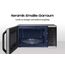 Samsung MG2AK3515AS/EG Mikrowelle mit Grill, 800 W, 23 ℓ Garraum, 48,9 cm Breite, Quick Defrost, 27 Automatikprogramme, Silber