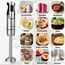 Lehmann Chowmei Stabmixer Set 1200 W | Pürierstab mit Turbofunktion und Geschwindigkeitsregelung | Elektrische Multifunktions Hand Blender | inkl. 6-teiliges Zubehör Set