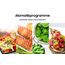 Samsung MG2AK3515AS/EG Mikrowelle mit Grill, 800 W, 23 ℓ Garraum, 48,9 cm Breite, Quick Defrost, 27 Automatikprogramme, Silber