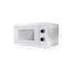 Sharp Mikrowelle YC-MS01E-C 20L, 800W, Manuelle Steuerung, 5 Leistungsstufen, Drehteller, Auftaufunktion, Kristallweiß