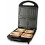 Emerio XXL Sandwich Toaster TEST GUT für alle Toastgrößen geeignet 4x große Muschelform für die ganze Familie Käse läuft nicht aus kein Verschmieren BPA frei 1300 Watt Sandwichmaker 4er