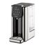 CASO HW 666 Inox UV - Heißwasserspender mit UV-Technologie, hygienische Wasserreinigung für Babynahrung, 40-100°C, 2600 Watt, 2,7 Liter, energiesparend, Heizelement aus Edelstahl, mit Wasserfilter