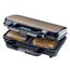 Emerio XXL Sandwichmaker | Kupfer Edition | für 2 Sandwiches in Muschelform | Käse läuft nicht aus & super leicht zu reinigen| PFAS-frei durch ILAG Antihaftbeschichtung | 900 W | ST-130328.2