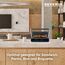 SEVERIN SEVINI Comfort für Fleisch, Fisch, Gemüse, digitaler Sandwich-Maker für fettfreies Grillen mit 5 Auto-Programmen, keramikbeschichtet, Indoor-Grill bis 230 Grad Hitze, 1.800 W, schwarz, KG 2399