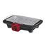 Tefal Easygrill Elektrischer Standgrill | BG90F5 | Mit Standfüßen Für Draußen | Auch Als Tischgrill Drinnen verwendbar | 2300 W | 870cm² Grillfläche | Leichte Reinigung | schwarz/Burgunderrot