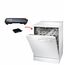 Tefal Tischgrill Malaga, Elektrogrill, regelbarer Thermostat, antihaftbeschichtete Grillplatte, 2/3 Grill, 1/3 Teppanyaki, abnehmbares Kabel, Platte und Abtropfschale spülmaschinenfest, 2000W, TG3918