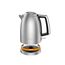 KRUPS BW552D Excellence Elektrischer Wasserkocher, Premium Gebürstetes Metall Finish, 1,7 L Kapazität, Auto Shut-Off, Schnurloser Wasserkocher, Auf 360° Drehbarem Sockel