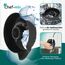 Chef-Mix TM 31 Mixtopffuss Schwarz Ersatz für Vоrwerk Thermоmix Mixtopf Unterteil TM31 - Kunststoff Behälterunterteil für Thermоmix Mixtopf TM31 - Thermоmix TM31 Ersatzteile & Thermоmix Zubehör TM31