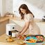 Silikon Backform für Heißluftfritteuse-Backpapier Für Heißluftfritteuse Zuschnitte,Silikonform Für Airfryer Zubehör Silikonbackformen Air Fryer Silikon Accessories Silikoneinsatz