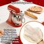 GVODE Edelstahl Knethaken für Kitchen Aid Standmixer, K45DH Knethaken für KitchenAid 4.5-5 QT Kipp-Kopf Standmixer, Edelstahl Teigaufsatz für KitchenAid, spülmaschinenfest
