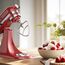GVODE Flachrührer-Aufsatz aus Edelstahl für KitchenAid Küchenmaschinen mit Kippbarem Motorkopf, Ersatzteile für KitchenAid 4.3 und 4.7/4.8L Quart Standrührgeräte, Spülmaschinenfest