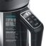 Arendo - Edelstahl Wasserkocher mit Temperatureinstellung 40-100 Grad in 5er Schritten - Doppelwand Design - Modell ELEGANT - 1,5 Liter - 2200 W - Teekocher mit Temperaturanzeige - Silber glänzend