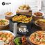 Balter Heißluftfritteuse Airfryer, 6,5 L, Friteuse Heissluftfritteuse XXL mit Sichtfenster, 12 Programme, all-in-1 Air Fryer, inkl. 100 Rezepte, HL-651T