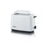 SEVERIN Automatik-Toaster, Toaster mit Brötchenaufsatz, hochwertig, mit Krümelschublade, 700 W Leistung, weiß/schwarz, AT 2286