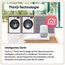 LG V9R09TC Wärmepumpen-Trockner 9 kg Kapazität, Sensor Dry, Allergy Care, Smart Diagnosis, Weiß