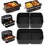 Heißluftfritteuse Zubehör für Ninja Foodi Flexdrawer 10,4l Airfryer AF500EU AF500EUCP, 1x10.4L & 2x5.2L Wiederverwendba Silikonform Ninja AF500de Heissluftfritteuse Einsatz anstelle Backpapier