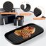 Heißluftfritteuse Zubehör für Ninja AF500EU AF400EU AF451EU, Airfryer Zubehör Aufbewahrungsregal Silikonmatte für Ninja Foodi Flexdrawer Dual Zone 9,5L-10,4L