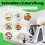 Inwee Teigmesser für Thermomix TM31, Mixmesser Ersatz Zubehör passend für Thermomix TM31, Edelstahl-Teigmischmesser, Double Leaf Design, Kein Teig-Rückstand, Schnelle Reinigung des Teigmessers