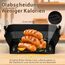 Heißluftfritteuse Zubehör für Ninja Foodi Flexdrawer AF500EU 10,4L, Faltbar Silikonform Heißluftfritteuse Zubehör Set, Wiederverwendba Silikon Einsätz für Ninja AF500EU Airfryer Zubehör