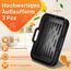 Airfryer Zubehör Für Ninja Foodi Flexdrawer 10,4l Heißluftfritteuse AF500EU, 3Pcs Faltbar Silikonform Heißluftfritteuse Zubehör Für Ninja AF500EU 10,4L Wiederverwendba Auflaufform Anstelle Backpapier