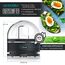 Arendo Sevencook Eierkocher 400 W – Edelstahl Design - 1-7 Eier - Egg Cooker - EIN/AUS-Schalter – 3 Härtegrade wählbar - Warmhaltefunktion - Signalton - BPA-frei - schwarz