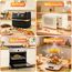 Airfryer Zubehör Für Ninja Foodi Flexdrawer 10,4l Heißluftfritteuse AF500EU, 3Pcs Faltbar Silikonform Heißluftfritteuse Zubehör Für Ninja AF500EU 10,4L Wiederverwendba Auflaufform Anstelle Backpapier