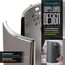 Arendo - Wasserkocher Edelstahl mit Temperatureinstellung - 45°C-100°C - 1.5 Liter - Doppelwand - BPA frei - Warmhaltefunktion - Teekocher mit Temperaturanzeige - Griff Cool Touch - Taupe