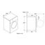 Bosch WGB256041, Serie 8, Smarte Waschmaschine, 1-10kg, 1600 UpM, Made in Germany, Maximale Energie- und Wasserersparnis, Fleckenautomatik, Iron Assist, Speed Perfect, Nachlegefunktion, AquaStop
