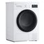 LG RT80B2 Kondenstrockner, 8 kg, Dual Inverter Wärmepumpe, Sensor Dry, LED-Touchdisplay, Startzeitvorwahl, Trommellicht, Edelstahl, 8 Programme, Weiß [Energieklasse D]