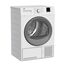 Beko DC 101230 Kondenstrockner, 10 kg, schonende Trommelbewegung, 15 Programme, Multifunktionsdisplay, Sensortrocknung, Knitterschutz, Restzeitanzeige, Kindersicherung, Weiß