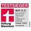 Bosch WUU28T71, Stiftung Warentest Testsieger*, Serie 6 Waschmaschine 8 kg, Unterbaufähig, 1400 UpM, Beladungserkennung, Hygiene Plus, Nachlegefunktion, Frontlader, LED Display, Schontrommel, AquaStop