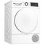 Bosch WQG233D21 Serie 6, Wärmepumpentrockner 9 kg, Schnell-Trocknung, Halbe Beladung Option, mit Feuchtesensorik, Easy Clean Filter, Sensitive-Drying Gewebeschonend, Trommelreversierung, Weiß